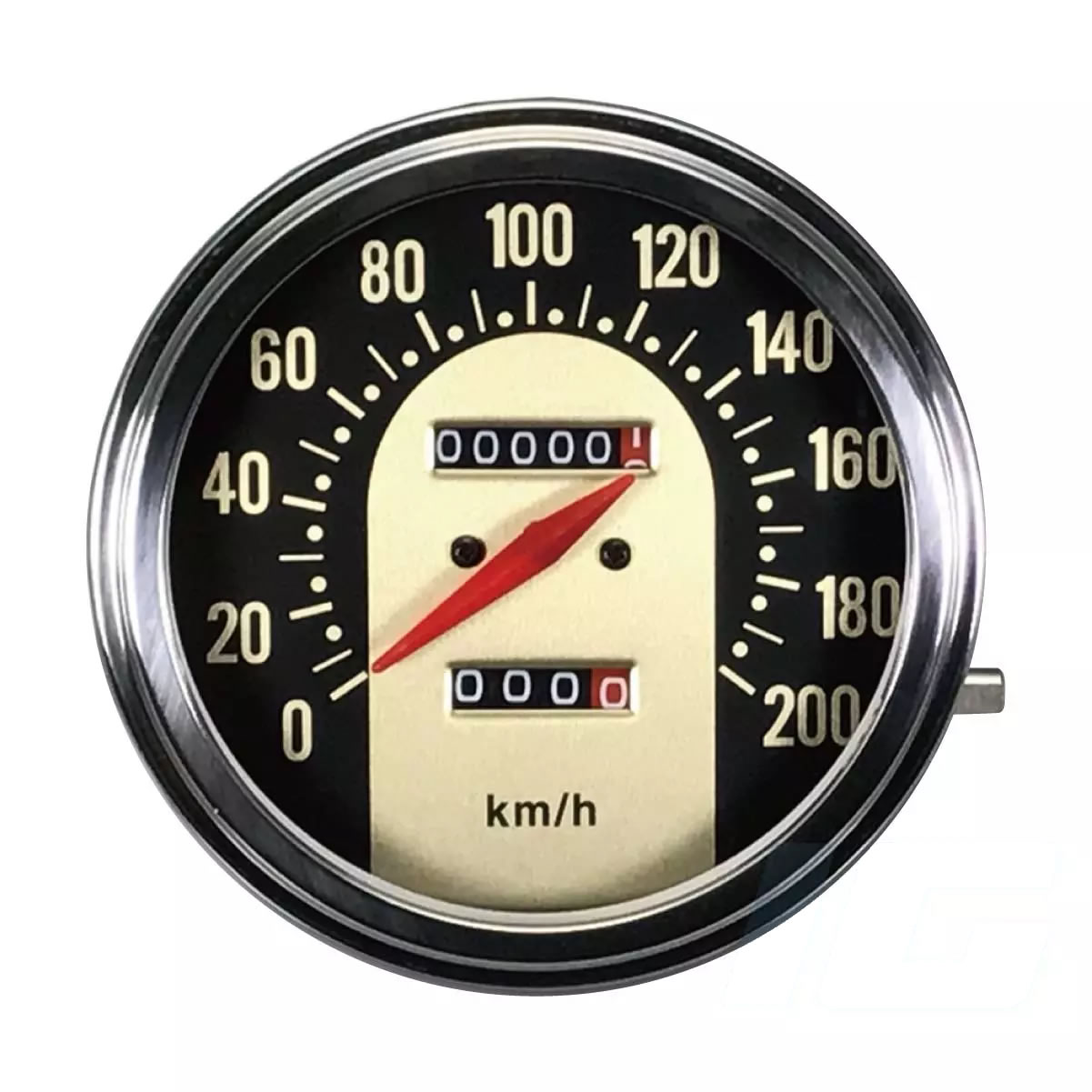 Mechanical Speedometer Build-In Odometer and Trimeter For Motorcycle